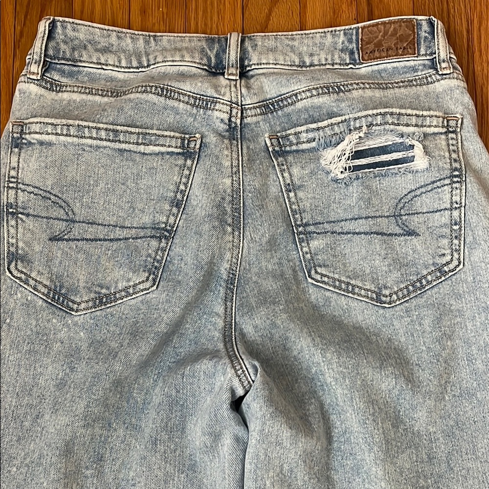 American Eagle Dreamy Drape wide legged jeans - Picture 4 of 9